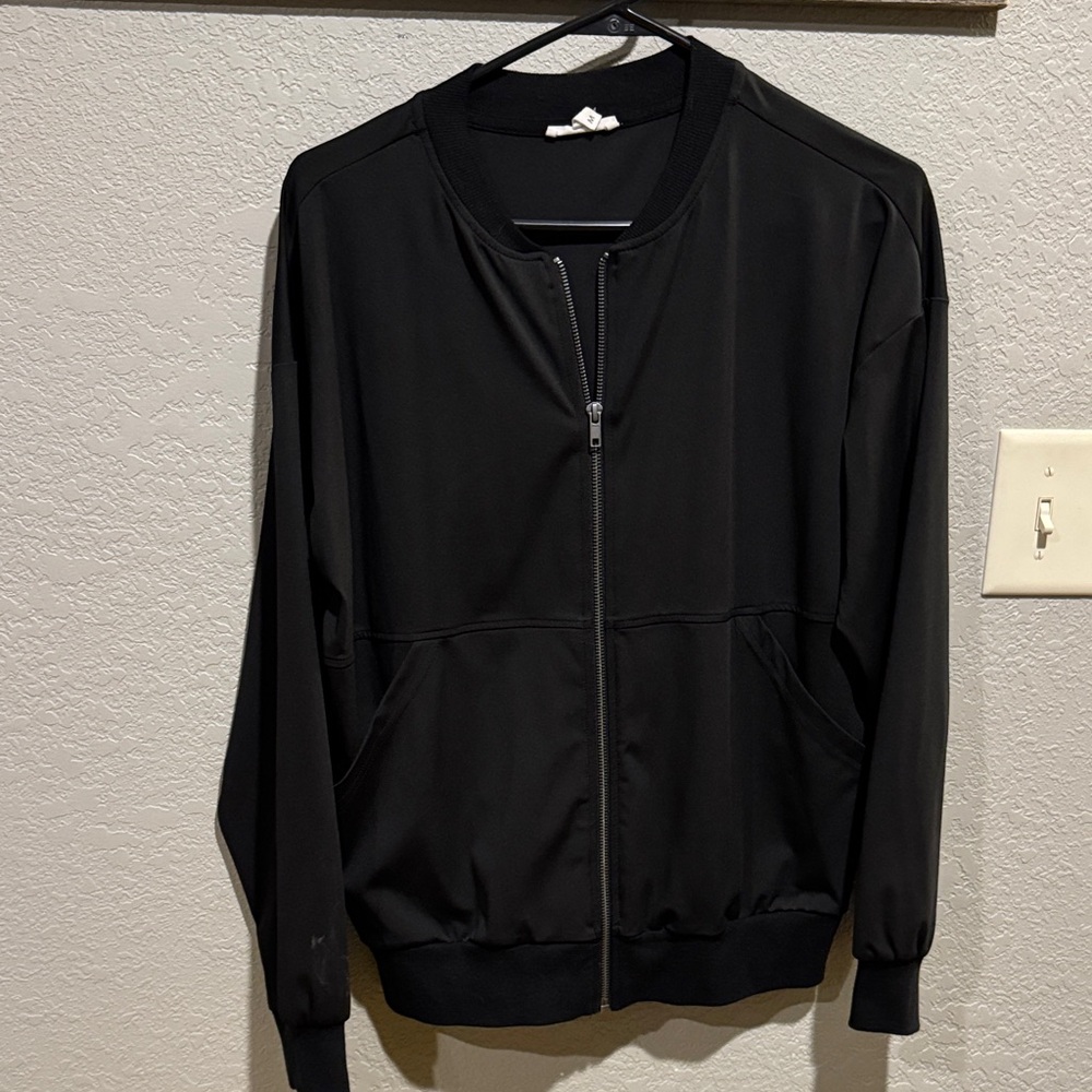 Maurices Black Bomber Jacket
